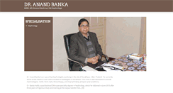 Desktop Screenshot of dranandbanka.com